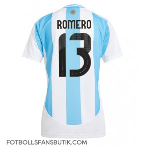 Argentina Cristian Romero #13 Replika Hemmatröja Damer Copa America 2024 Kortärmad